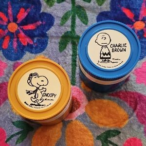 Thermos Insulated Jar in Yellow and Blue